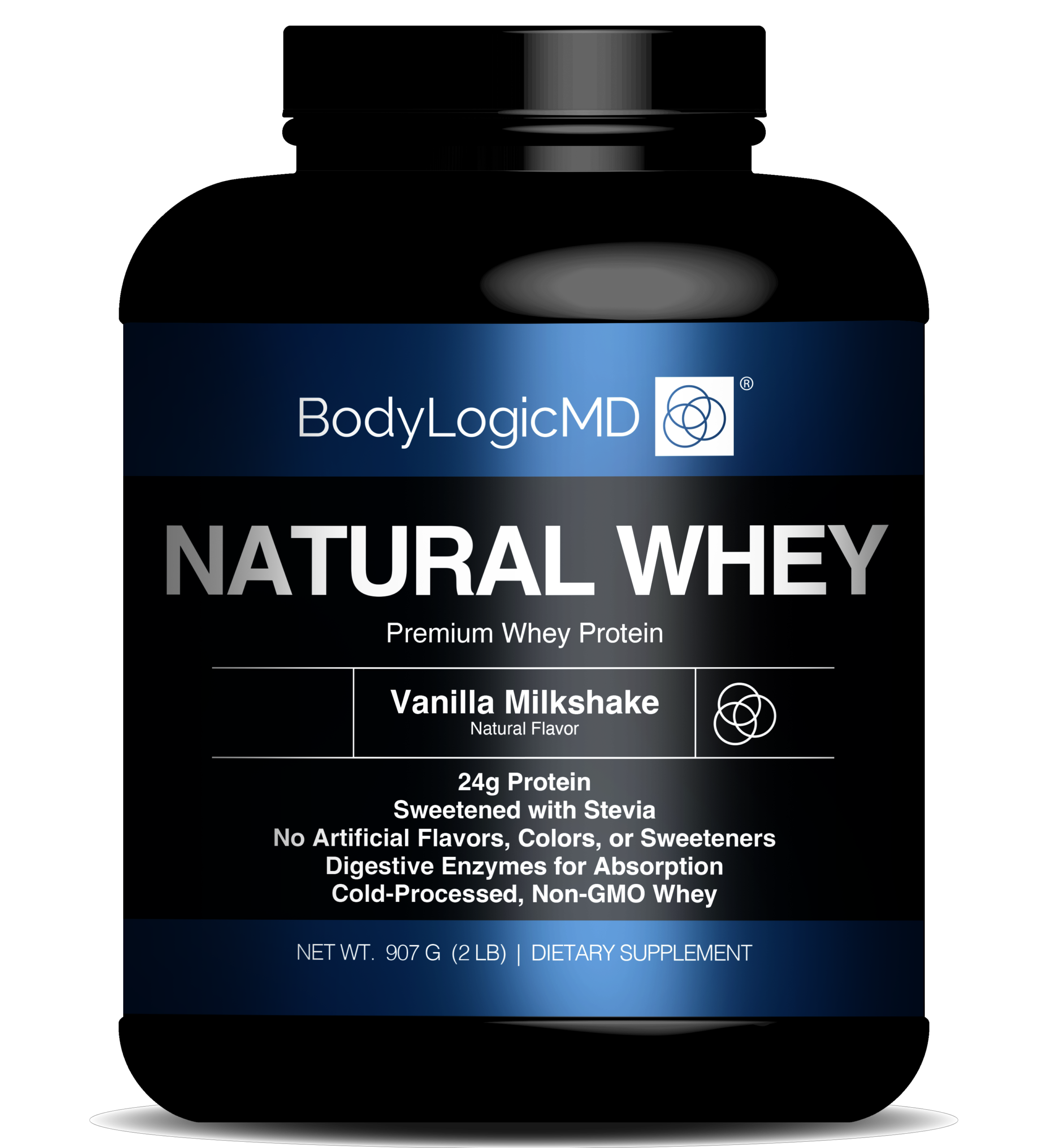 2lb Natural Whey Vanilla